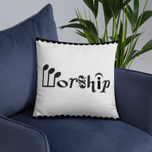 Load image into Gallery viewer, &quot;Worship&quot; Pillow