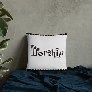 "Worship" Pillow