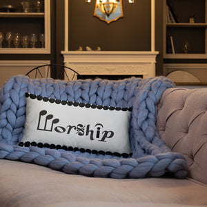 "Worship" Pillow