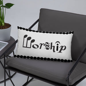 "Worship" Pillow