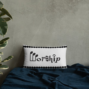 "Worship" Pillow